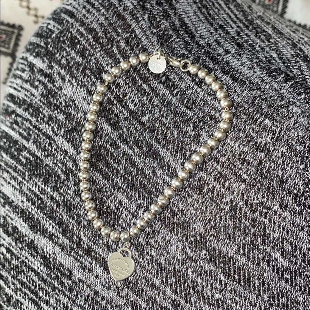 Tiffany sterling silver charm bracelet